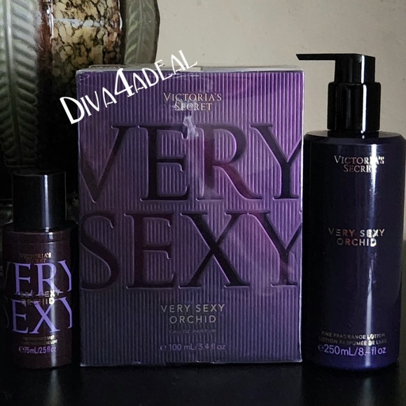 Victoria’s Secret VERY SEXY ORCHID 3PC Bundle Set - Picture 1 of 2
